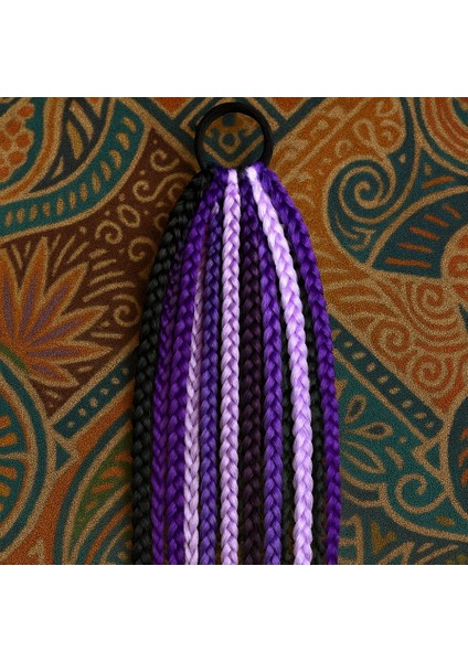 Siyah Örgülü Toka – Renkli Örgü Saç Lastiği-Kadın Saç Aksesuarı-Örgülü Saç Tokası modelleri