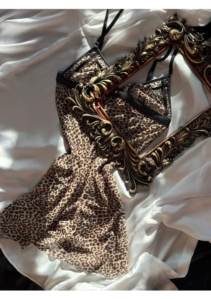 Kadın Leopar Gecelik fiyatları