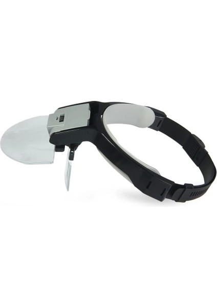 Lens Takmalı 5 Lenslı , LED Lambalı Şapka Tip Büyüteç - Lisinya fırsatları