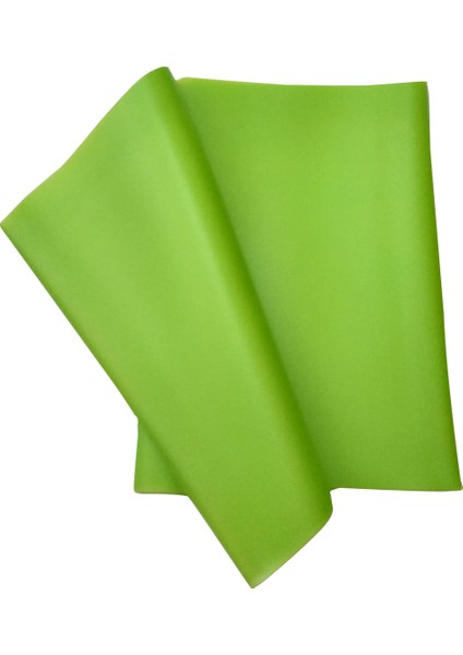 Yeşil Pilates Lastiği Orta Üst Direnç 120 Cm*15 Cm*0.45 mm