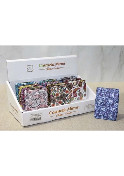 Taşlı El Aynası Dikdörtgen Ince fiyatları