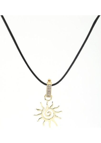 Çelik Kolye Gold 45CM