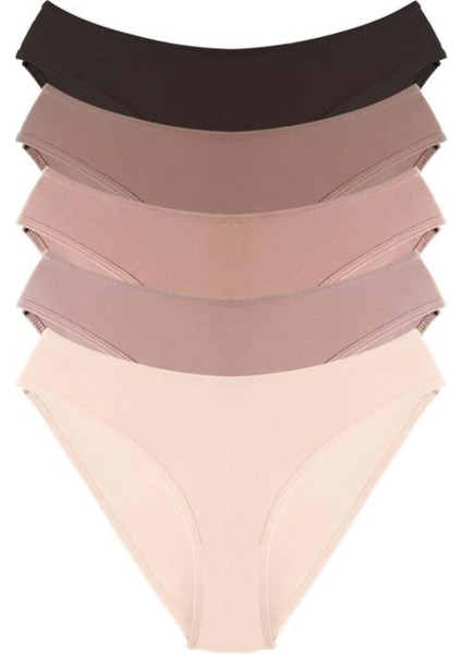 Pamuklu Kadın Bikini Külot 5'li Paket