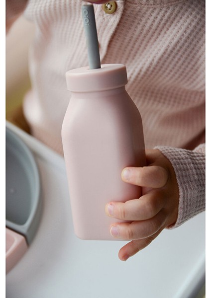 Şişe + Pipet Pinky Pink Powder Grey modelleri