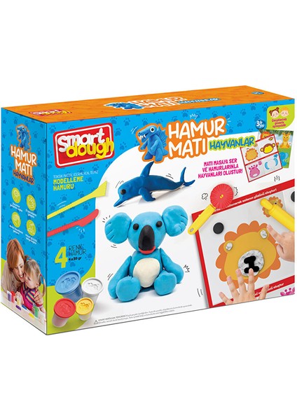Oyun Hamuru Matı Hayvanlar 2*100