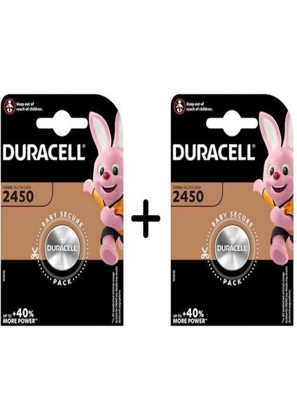 CR2450 3V Lityum Pil 2 Adet Erpilsan Elektronik