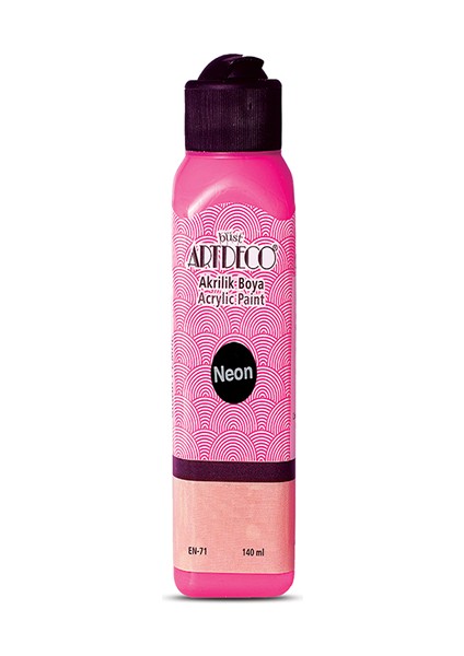 Artdeco Akrilik Boya 140 ml Fosforlu Pembe 070R-930