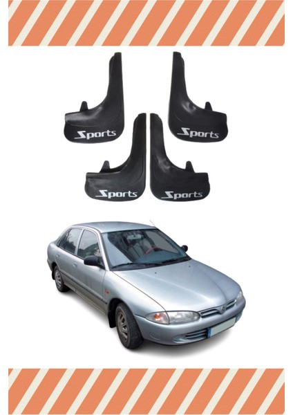 Proton 415 Sports Yazılı 4'lü Tozluk Çamurluk Paçalık