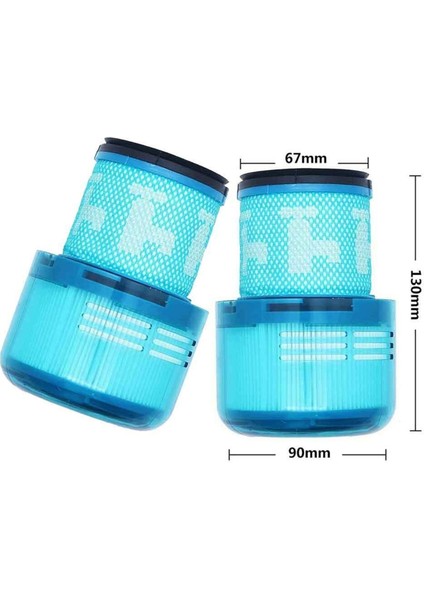 Dyson V15 Detect Uyumlu Yeşil Hepa Filtre indirimleri