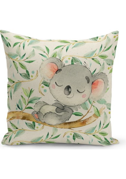 4'lü Kırlent Kılıf Seti Çocuk Bebek Odası Dijital Baskılı modelleri