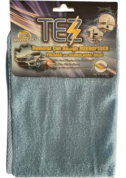 Hamarat Çok Amaçlı Mibrofiber Yıkama ve Kurulama Bezi