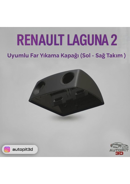 Renault Laguna 2 Uyumlu Far Yıkama Kapağı