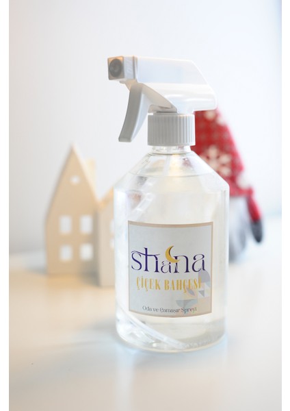 Çiçek Bahçesi Parfümlü Oda ve Çamaşır Spreyi Ortam ve Kumaş Kokusu Baby Powder Room Spray 500ML