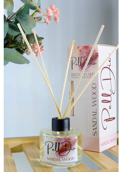 Sandal Ağacı Bambu Çubuklu Ortam Ev Oda Salon Koku Kokusu ve Oda Parfümü 120 ml fiyatları