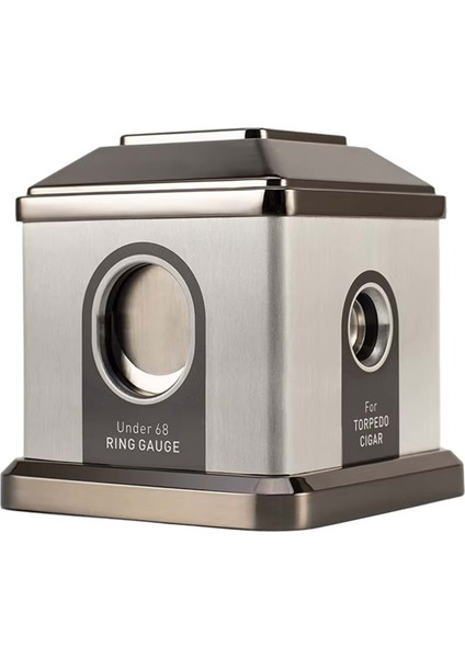 Fırebırd Destkop Metal Grey-Space Grey Masa Tipi Puro Makası 4 Farklı Kesici Bölmeli JF-J73-3 Grey