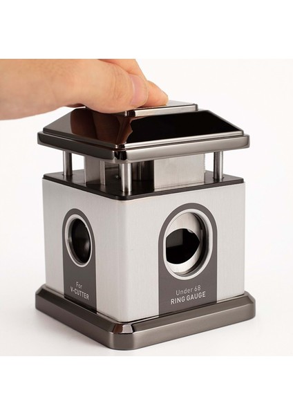 Fırebırd Destkop Metal Grey-Space Grey Masa Tipi Puro Makası 4 Farklı Kesici Bölmeli JF-J73-3 Grey fiyatları