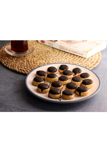 Çikolata Kaplı Leblebi Kurabiyesi 200 Gr.