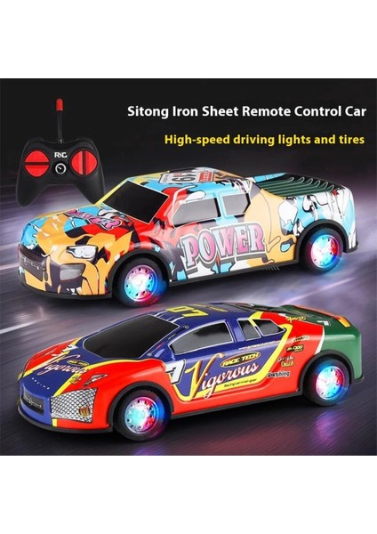 1 Adet Metal Gövdeli Tekerlekleri Işıklı Drift Atabilen Şarjlı Uzaktan Kumandalı Yarış Arabası 1:24 modelleri