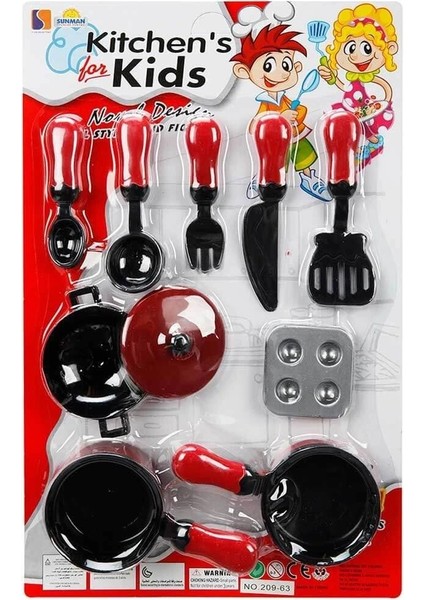 Buğz 37004 Sunman, Mutfak Gereçleri Seti 10 Parça modelleri