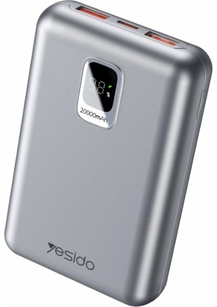 YP47 20.000 Mah Dijital Göstergeli 22.5W Usb3.0 ve 20W Type-C Çıkışlı Pd Hızlı Şarj Powerbank modelleri