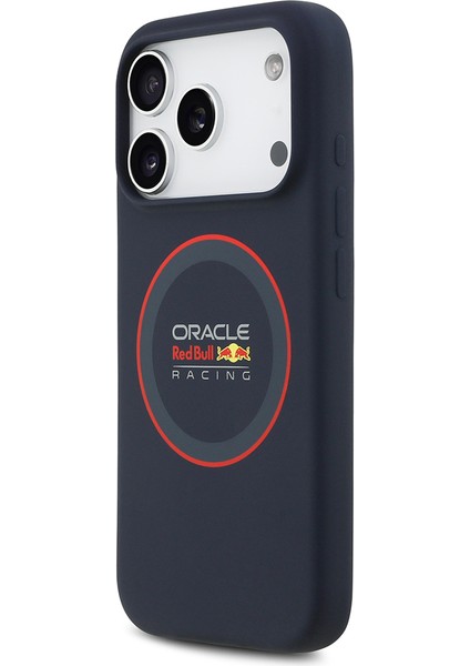 iPhone 17 Pro Max Uyumlu Kılıf Redbull Lisanslı M-Safeli Kırmızı Halka ve Logo Silikon Kapak Laciver fiyatları