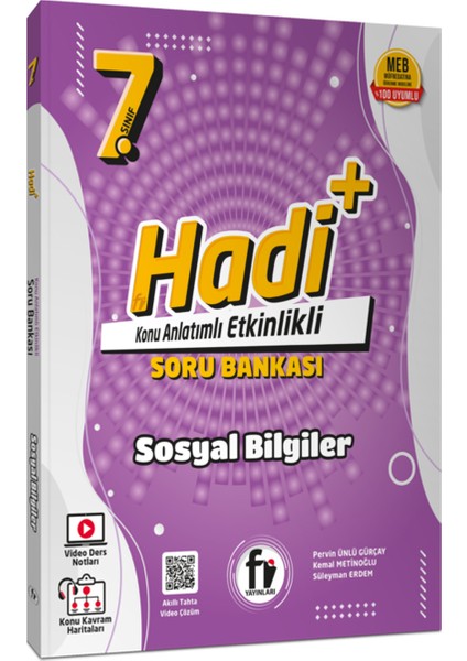 7.sınıf Hadi Soru Bankası Sosyal Bilgiler (Güncel Müfredat) fırsatları