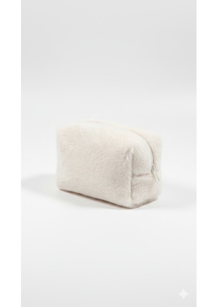 Peluş Yumuşacık Makyaj Çantası - Kozmetik Organizeri fırsatları