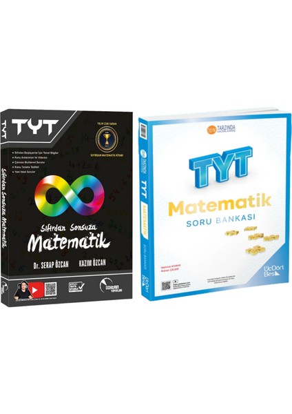 2026 Tyt Matematik Seti (Sıfırdan Sonsuza Matematik Soru Bankası + 345 Tyt Matematik Soru Bankası)