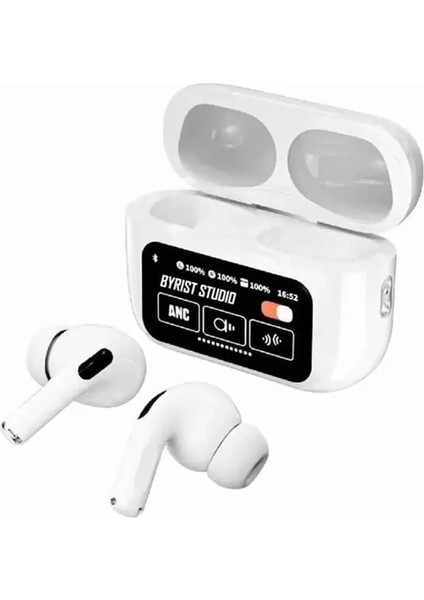 🎧 Venandin A9 Pro Anc/enc Ekranlı Bluetooth Kulaklık | Aktif Gürültü Engelleme ve Hd Ses | Kablosuz Tws Earbuds