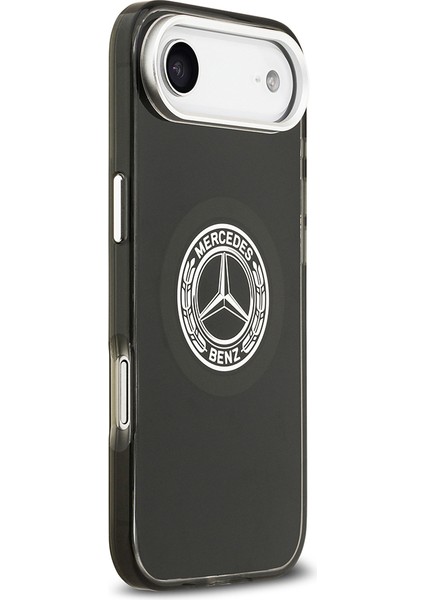 iPhone 17 Air Kılıf Mercedes Benz Lisanslı M-Safeli Çift Katmanlı Pc Nostaljik Yıldız Kapak Siyah modelleri