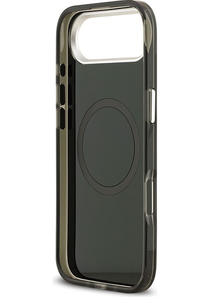 iPhone 17 Air Kılıf Mercedes Benz Lisanslı M-Safeli Çift Katmanlı Pc Nostaljik Yıldız Kapak Siyah