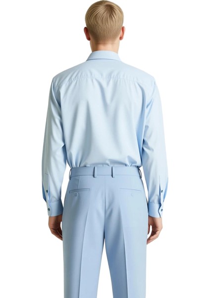 Erkek Regular Fit Pamuklu Keten Görünümlü Apolet Detaylı Uzun Kollu Gömlek Fonksiyonel Şık indirimleri