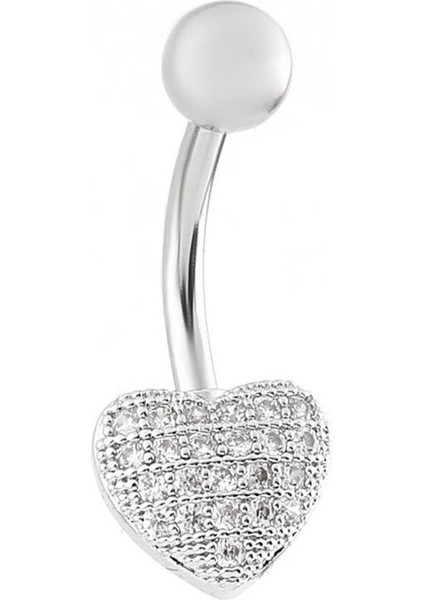 Çelik Göbek Piercing