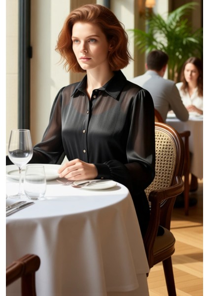 Kadın Saten Dokuma Gömlek Fonksiyonel Dayanıklı Kaliteli Konforlu Estetik Premium Modern Şık fiyatları