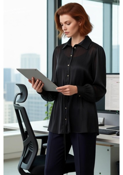 Kadın Saten Dokuma Gömlek Fonksiyonel Dayanıklı Kaliteli Konforlu Estetik Premium Modern Şık modelleri
