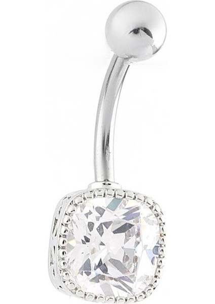 Çelik Göbek Piercing