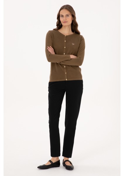 Kadın Siyah Pantolon (Kanvas-Chino) 50309259-VR046 modelleri