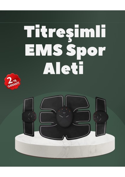 Techmrt A Kalite Orijinal Ems Spor Aleti Titreşimli 2025 Seri Kas Geliştirme Cihazı