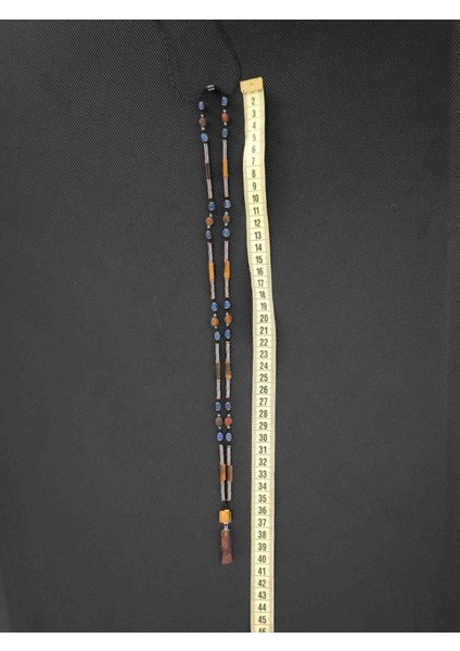 Fosilli Damla Kehribar-Kaplangözü-Lapis Lazuli-Hematit Doğaltaş Kolye Takı Aksesuar Erkek Kolye fiyatları