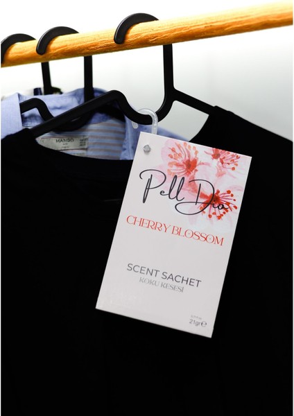 Kiraz Çiçeği Dolap Ayakkabılık ve Çekmece Parfümlü Kese Kokusu Oda Koku Kesesi