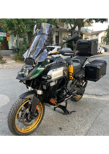 Bmw R13000 Uyumlu Gs Adventure Uyumlu Tur Cami Şeffaf Veya Füme Ti̇p-1 55CM Orta fiyatları