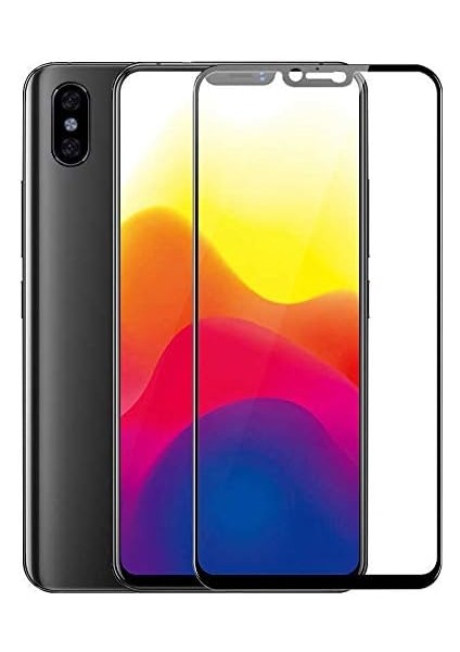 ile Uyumlu Mi 8 Se Ekran Koruyucu Tam Kapatan Fib Siyah