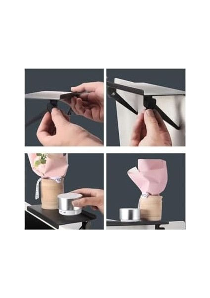 30X12 cm Katlanabilir Katlanabilir Televizyon Tv Standı Ayarlanabilir Ekran Üstü Raf Portatif Eşya fiyatları