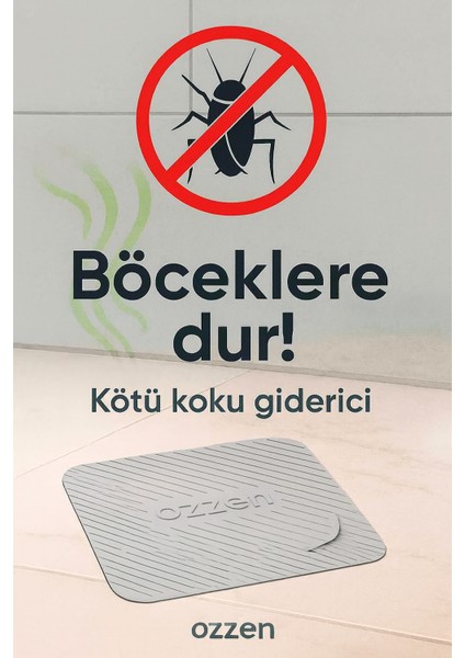 Gri Kötü Koku Böcek Önleyici Silikon Mat Banyo Mutfak Lavabo Balkon Gider Tıpası Kapağı modelleri