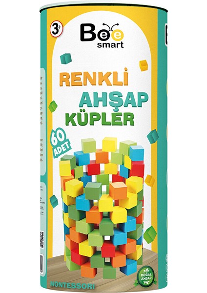 Renkli Ahşap Küpler