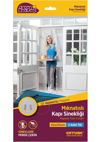 Beyaz Magnetli Kapı Sinekliği