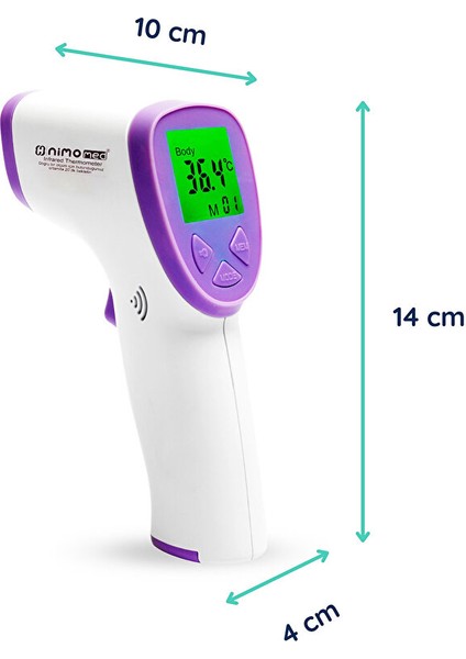 Hnk-Tb-01 Temassız Kızılötesi Ateş Ölçer fiyatları