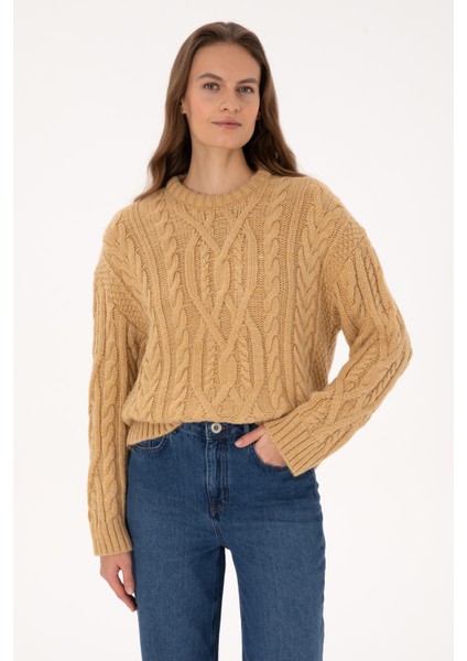 Kadın Petrol Kazak /triko 50310215-VR151