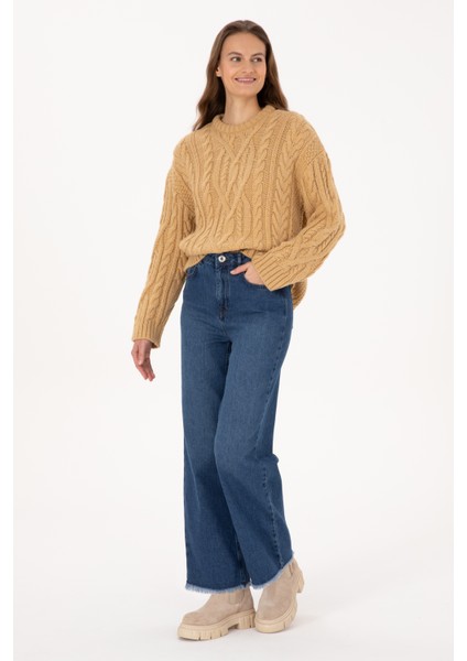 Kadın Petrol Kazak /triko 50310215-VR151 fırsatları