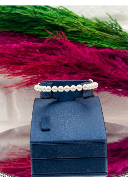 925 Ayar Gümüş Incili Spor Lüks Kadın Bileklik modelleri